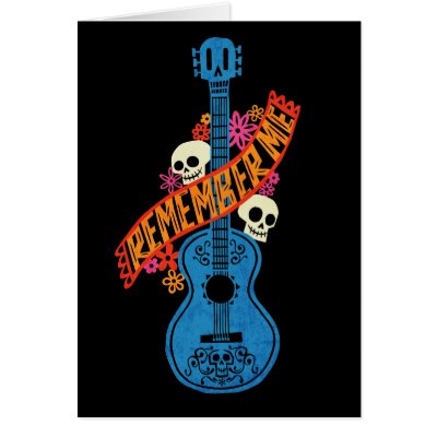 Disney Pixar Coco | Guitar Sugar Skulls Typography