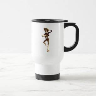 Disney Pixar Coco   Hector   Dancing Skeleton Travel Mug