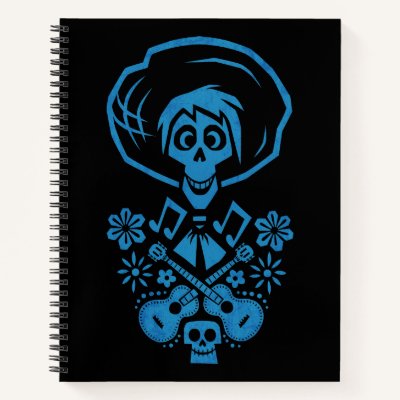 Disney Pixar Coco | Hector | Guitar Silhouette Notebook