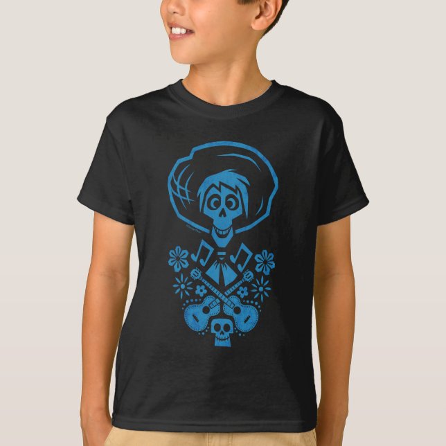 Disney Pixar Coco | Hector | Guitar Silhouette T-Shirt (Front)