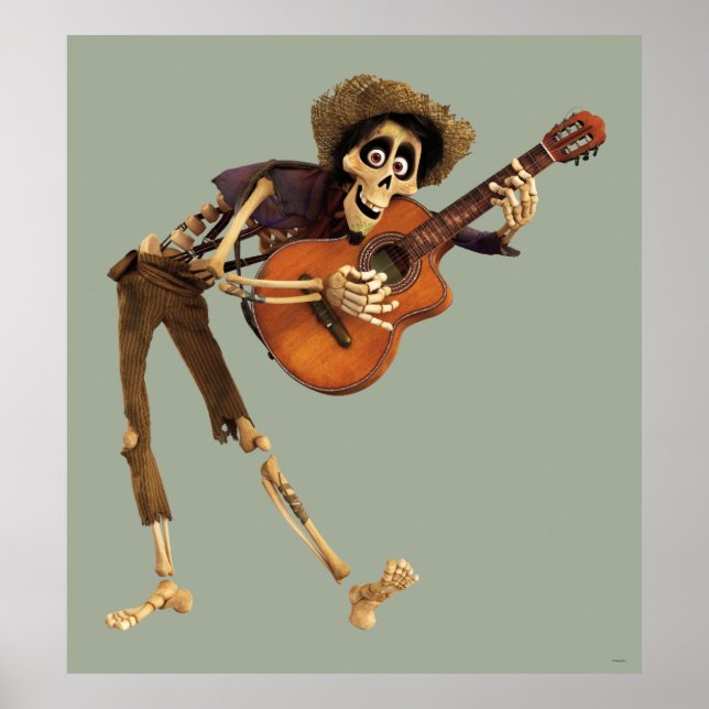 Disney Pixar Coco | Hector | Playing Guitar Poster (Front)