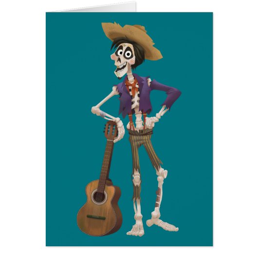 Disney Pixar Coco | Hector | Standing with Guitar Cards (Front)
