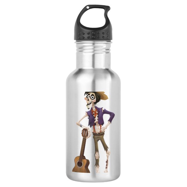 Disney Pixar Coco | Hector | Standing with Guitar Water Bottle (Front)