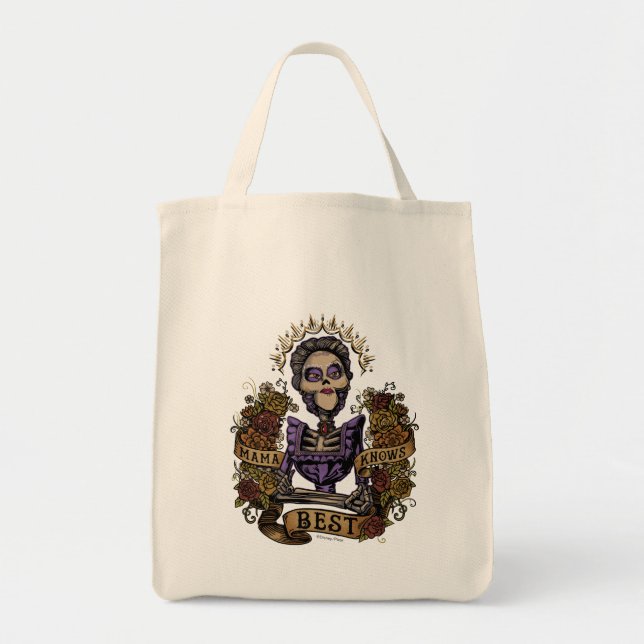 Disney Pixar Coco | Imelda | Mama Knows Best Tote Bag (Front)