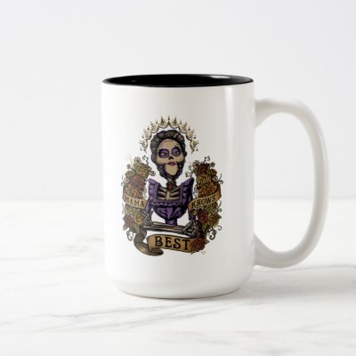 Disney Pixar Coco | Imelda | Mama Knows Best Two-Tone Coffee Mug