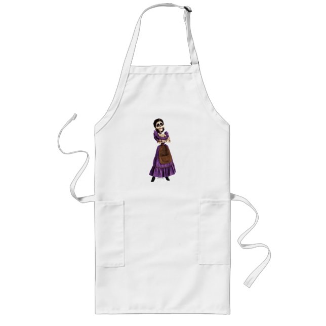 Disney Pixar Coco | Imelda | Skeleton Grandmother Long Apron (Front)