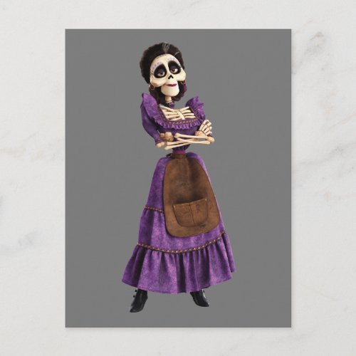 Disney Pixar Coco  Imelda  Skeleton Grandmother Postcard