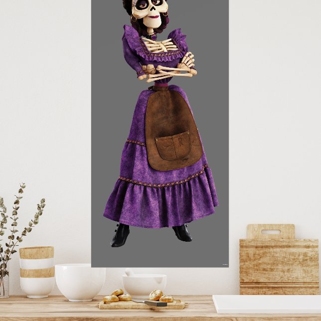 Disney Pixar Coco | Imelda | Skeleton Grandmother Poster | Zazzle