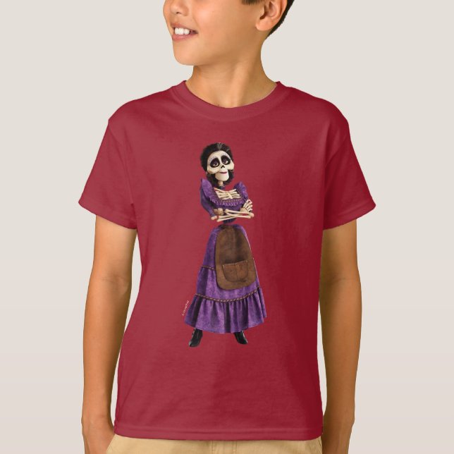Disney Pixar Coco | Imelda | Skeleton Grandmother T-Shirt (Front)