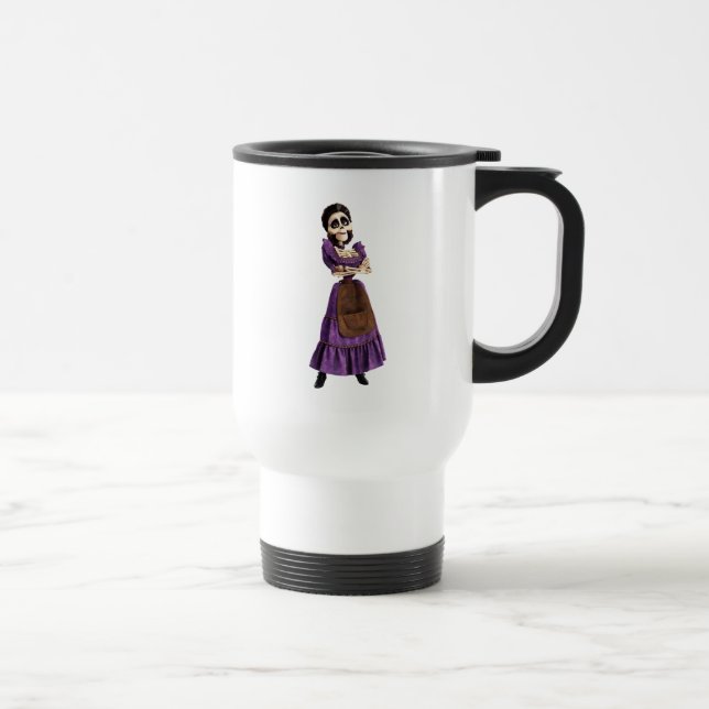 Disney Pixar Coco | Imelda | Skeleton Grandmother Travel Mug (Right)