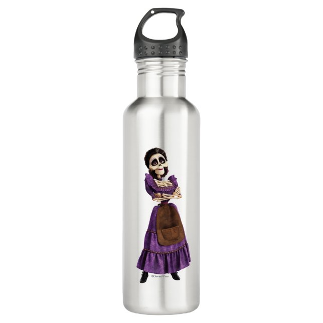 Disney Pixar Coco | Imelda | Skeleton Grandmother Water Bottle (Front)
