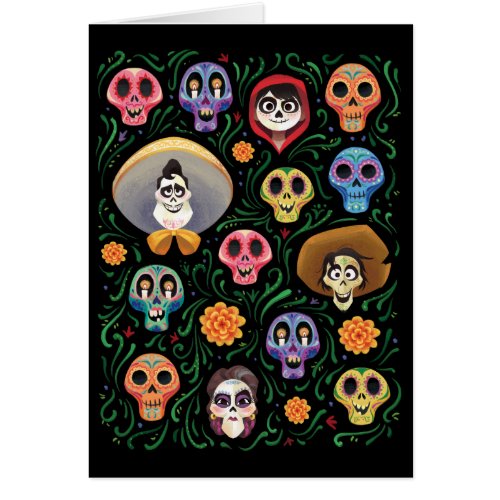 Disney Pixar Coco  Land of the Dead _ Sugar Skull