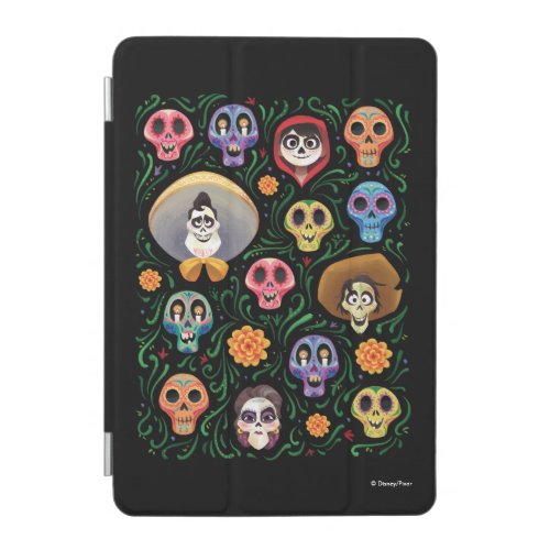 Disney Pixar Coco  Land of the Dead _ Sugar Skull iPad Mini Cover