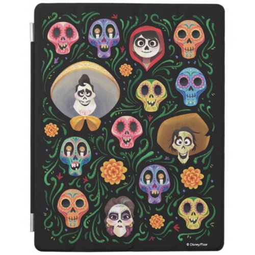 Disney Pixar Coco  Land of the Dead _ Sugar Skull iPad Smart Cover