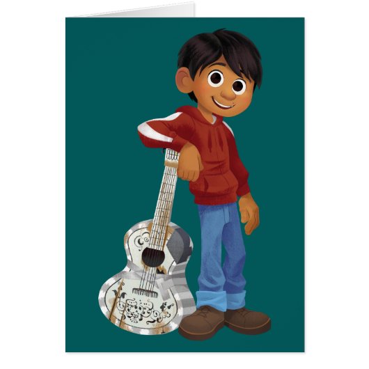 Disney Pixar Coco | Miguel | Cool Musician Cards (Front)