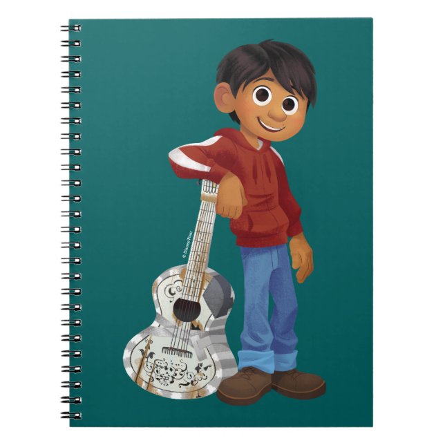 Disney Pixar Coco | Miguel | Cool Musician Notebook (Front)
