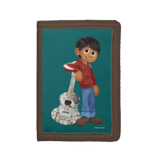 Disney Pixar Coco Miguel Cool Musician Tri-fold Wallet