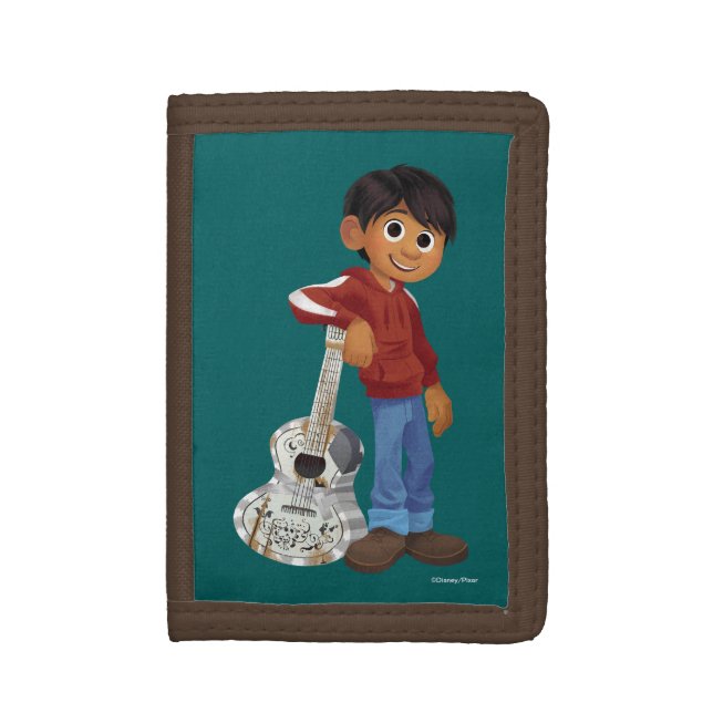 Disney Pixar Coco | Miguel | Cool Musician Trifold Wallet (Front Vertical)