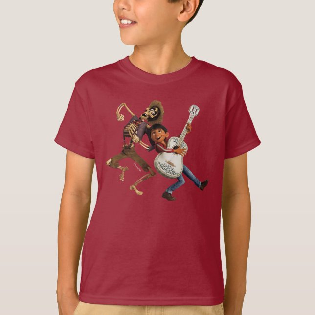 Disney Pixar Coco | Miguel | Dancing Friends T-Shirt (Front)