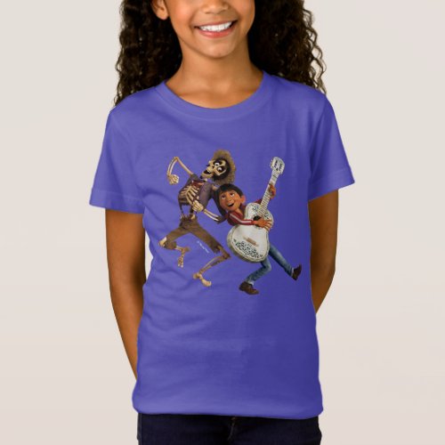 Disney Pixar Coco  Miguel  Dancing Friends T_Shirt