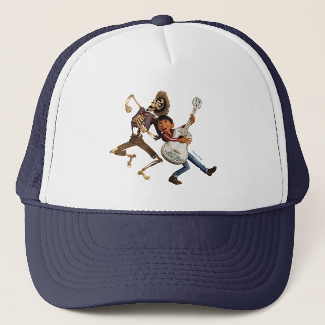 Disney Pixar Coco | Miguel | Dancing Friends Trucker Hat (Front)