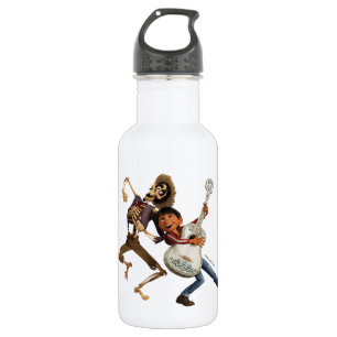 Disney Pixar Coco Miguel Dancing Friends Water Bottle