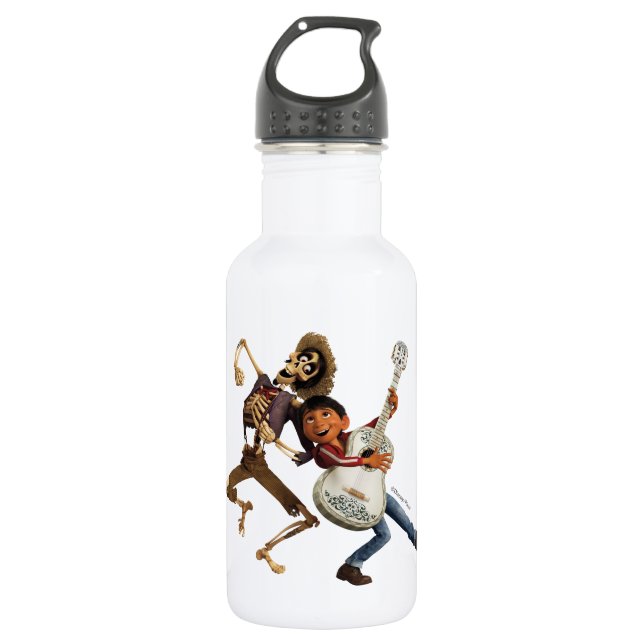 Disney Pixar Coco | Miguel | Dancing Friends Water Bottle (Front)