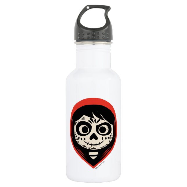 Disney Pixar Coco | Miguel  - Día de los Muertos Water Bottle (Front)