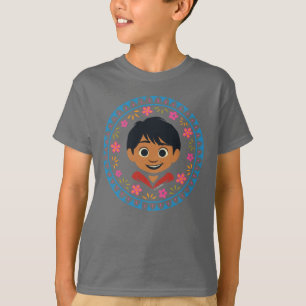 Disney Pixar Coco Miguel Floral Graphic T-Shirt