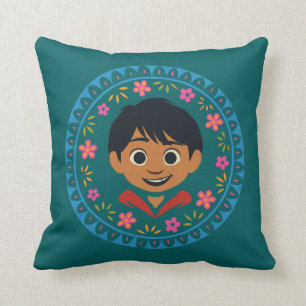 Disney Pixar Coco   Miguel   Floral Graphic Throw Pillow