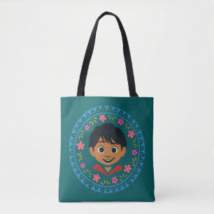Disney Pixar Coco   Miguel   Floral Graphic Tote Bag