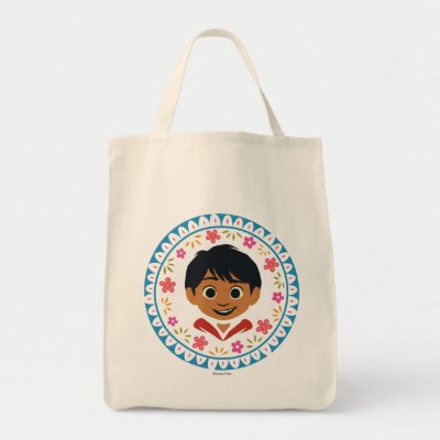 Disney Pixar Coco | Miguel | Floral Graphic Tote Bag