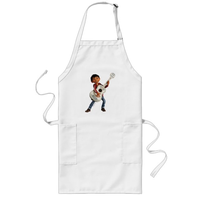 Disney Pixar Coco | Miguel | Playing Guitar Long Apron (Front)