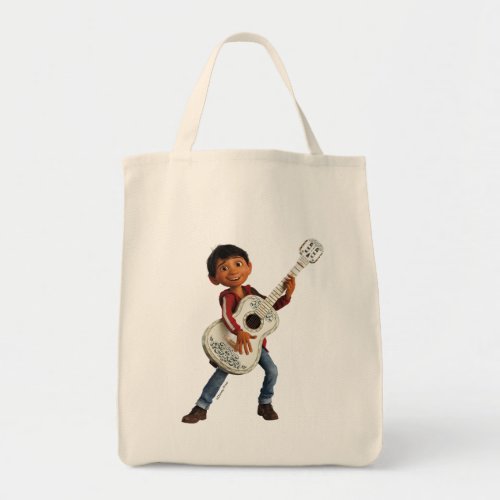 Disney Pixar Coco  Miguel  Playing Guitar Tote Bag