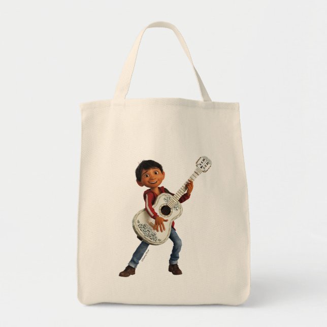 Disney Pixar Coco | Miguel | Playing Guitar Tote Bag (Front)