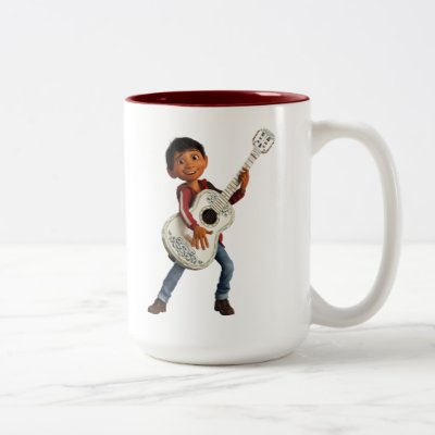 Disney Pixar Coco | Miguel | Playing Guitar Two-Tone Coffee Mug