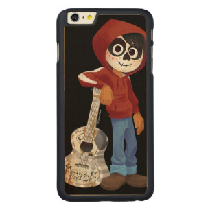 Disney Pixar Coco Miguel Standing with Guitar Carved Maple iPhone 6 Plus Slim Case