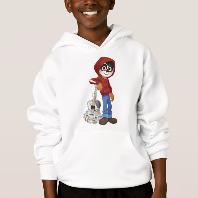 Disney Pixar Coco | Miguel | Standing with Guitar Hoodie (Front)