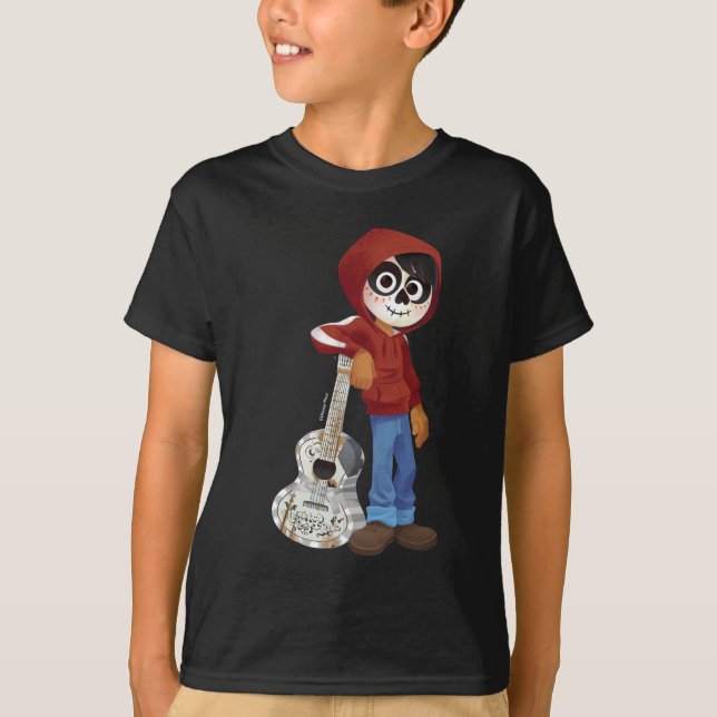 Disney Pixar Coco | Miguel | Standing with Guitar T-Shirt (Front)