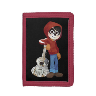 Disney Pixar Coco Miguel Standing with Guitar Trifold Wallet