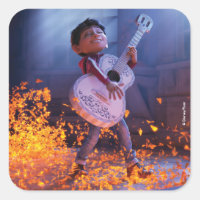 Disney Pixar Coco | Miguel - True Musician Square Sticker