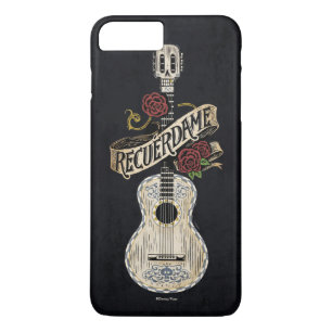 Disney Pixar Coco   Rustic Recuerdame Guitar iPhone 8 Plus/7 Plus Case