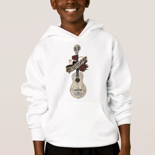 Disney Pixar Coco  Rustic Recuerdame Guitar Hoodie