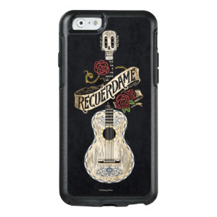 Disney Pixar Coco   Rustic Recuerdame Guitar OtterBox iPhone 6/6s Case