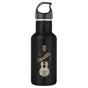 Disney Pixar Coco Rustic Recuerdame Guitar Water Bottle