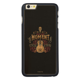 Disney Pixar Coco "Seize Your Moment" Quote Carved Maple iPhone 6 Plus Case