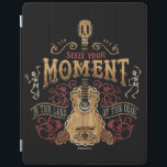 Disney Pixar Coco | "Seize Your Moment" Quote iPad Smart Cover<br><div class="desc">An inspirational quote from the sensational kids animated adventure, Coco. Disney and Pixar have come together to create a cultural classic surrounding the traditional Mexican holiday, Día De Los Muertos (Day of the Dead). “Seize your moment in the Land of the Dead” will ring true to any fan of the...</div>
