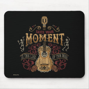 Disney Pixar Coco "Seize Your Moment" Quote Mouse Pad