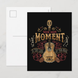 Disney Pixar Coco | "Seize Your Moment" Quote Postcard | Zazzle