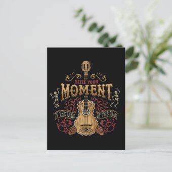 Disney Pixar Coco | "Seize Your Moment" Quote Postcard | Zazzle